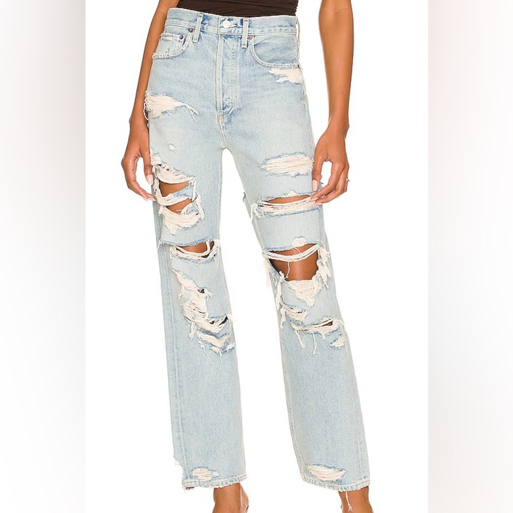 AGOLDE MID RISE LOOSE FIT SIZE 23